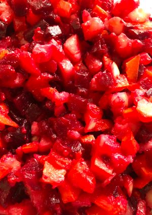 Вінегрет з особливим соусом