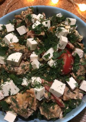 Картопляний салат з тунцем