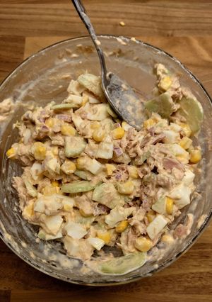 Дуже смачний салат із тунця