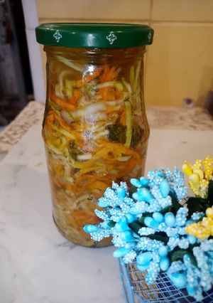 Кабачки по-корейски. Консервация. Салат