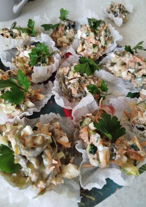 Закуска на рисовому папері