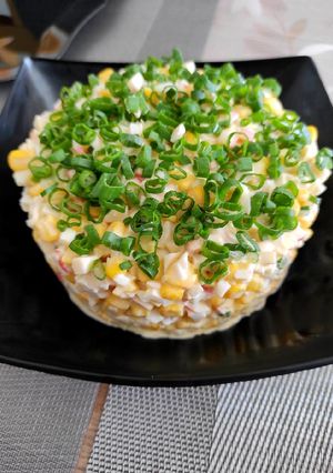 Классический крабовый салат