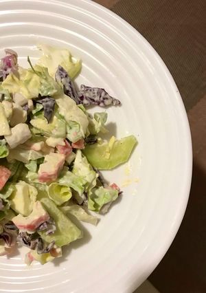 Крабовый салат по-новому