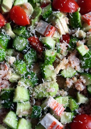 Легкий вітамінний салат