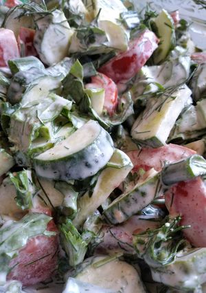 Літній овочевий салат