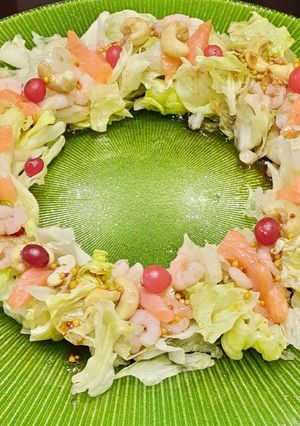 Легкий салат з горіхами