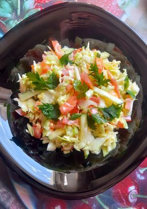 Літній салат без майонезу