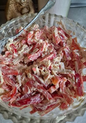 Салат "Красное море"