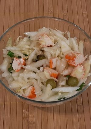 Салат "Из того, что было в холодильнике"