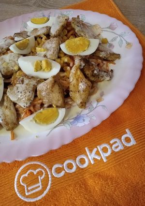 Салат "Натхнення" з авторським соусом