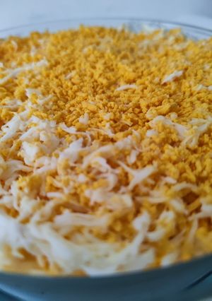 Салат "Мімоза" з тунцем