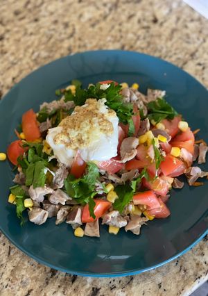 Салат з морквою та курячими шлуночками