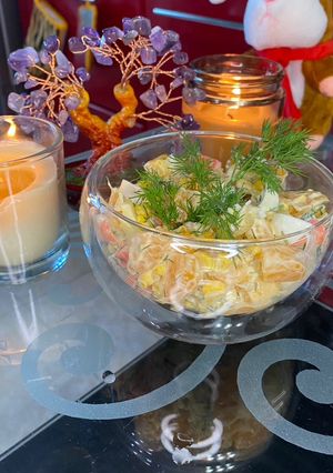 Салат з мандаринами