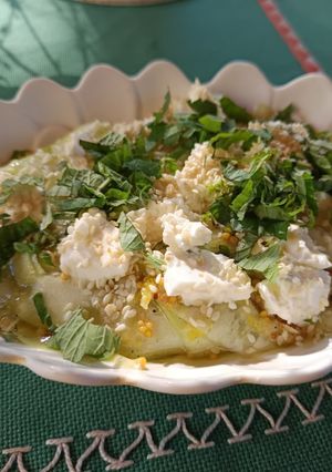 Салат з молодого кабачка