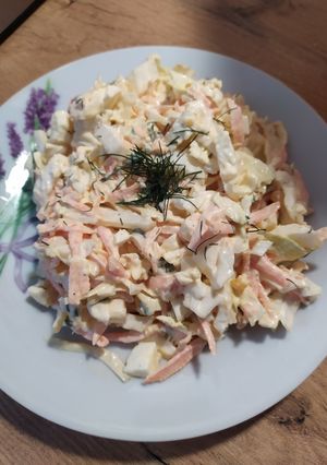 Салат з пекінкою і морквою