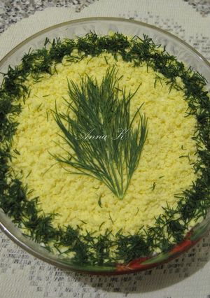 Салат з рисом та тунцем