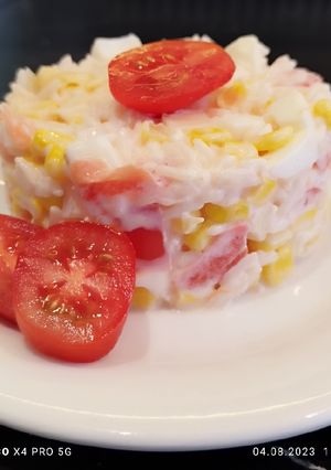 Салат з рисом