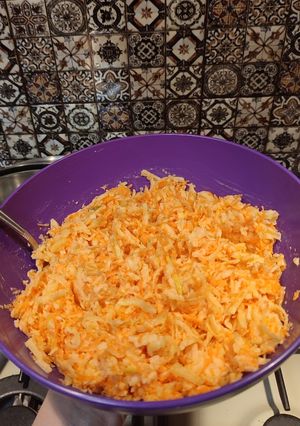 Салат з ріпи, моркви та яблука