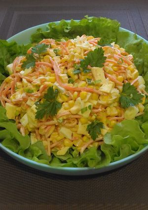 Салат з сиром 