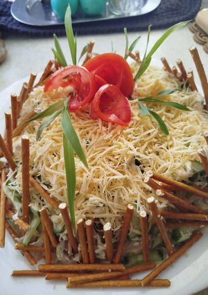 Салат з соломкою