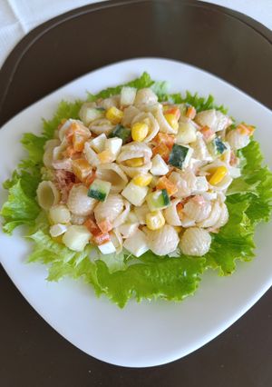 Салат з тунцем та смаженою морквою