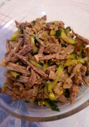 Салат з телятини