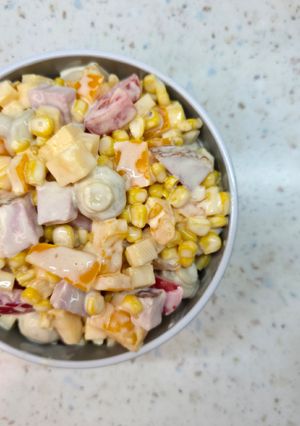 Салат з шинки та сиру