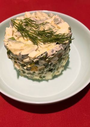 Салат з черемшею