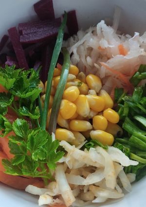 Салат з ферментованих овочів