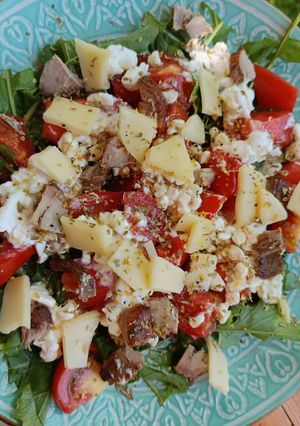 Салат з шашликом