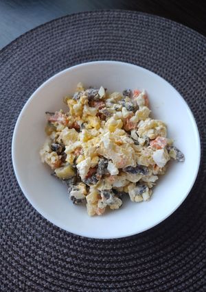 Салат зі свинячого серця