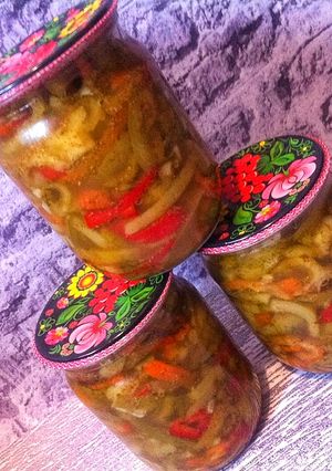 Салат из перца на зиму