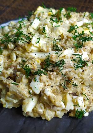 Салат из баклажанов под мясо