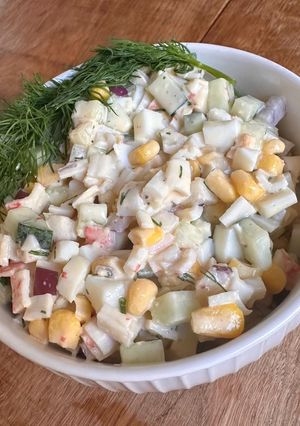 Салат из крабовых палочек