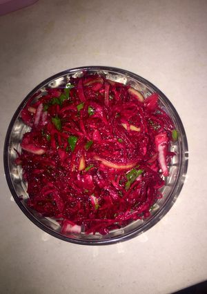 Салат из свеклы