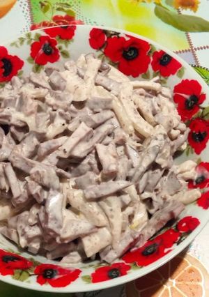 Салат из сердца