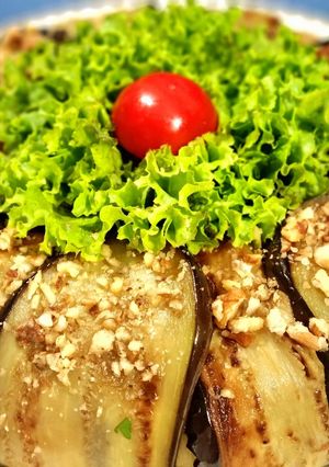 Салат на святковий стіл з баклажанів. Новий погляд!