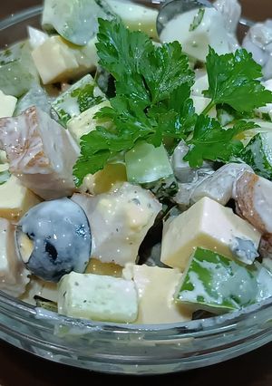 Салат на праздничный стол «Дубки»