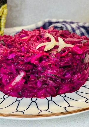 Салат на кожен день з буряку/Смачний та поживний салат до вашого столу)