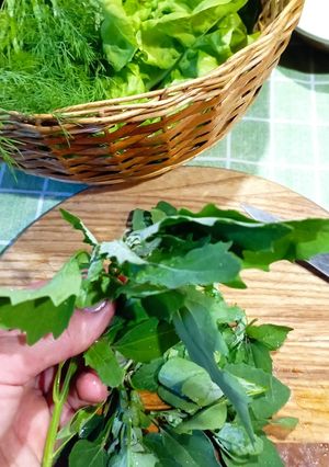 Салат із лободою