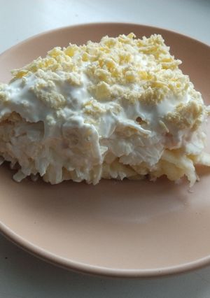 Смачний салат з яйцем