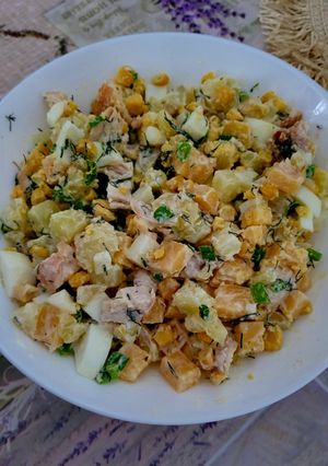 Теплий салат