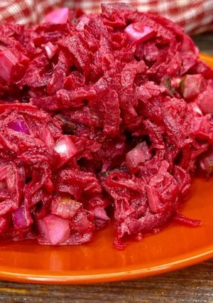 Це найсмачніший салат з буряка/Салат з буряка на кожен день/Дуже смачний салат)