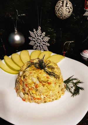 Яблучне олів'є