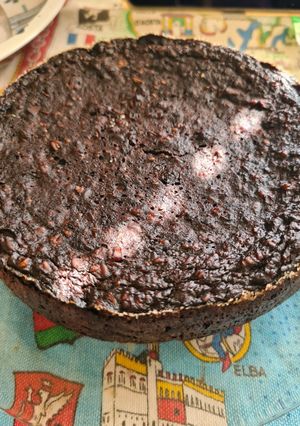 Бананово-протеїновий брауні