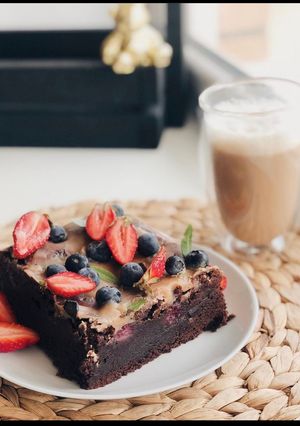 Брауни с вишней