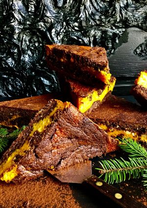 Брауни с тыквой