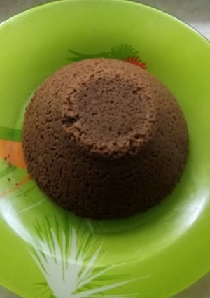 Брауні в мікрохвильовці без борошна і цукру та яблуневий чай