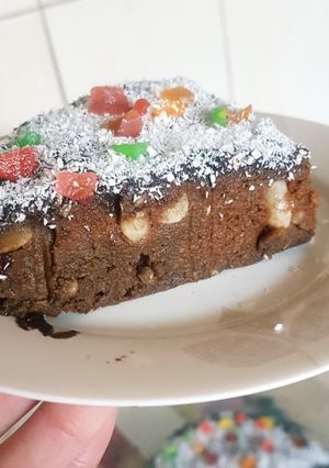 Дієтичний брауні з гарбуза