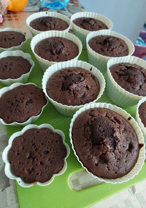 Капкейки "брауні"